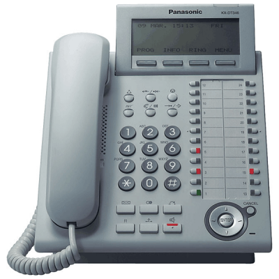 Panasonic KX-DT346 Telephone in White